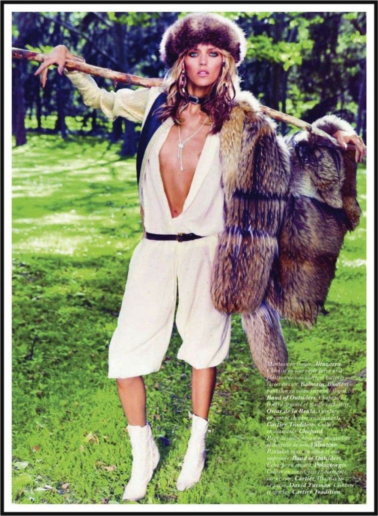 Anja Rubik for Vogue Paris September’11