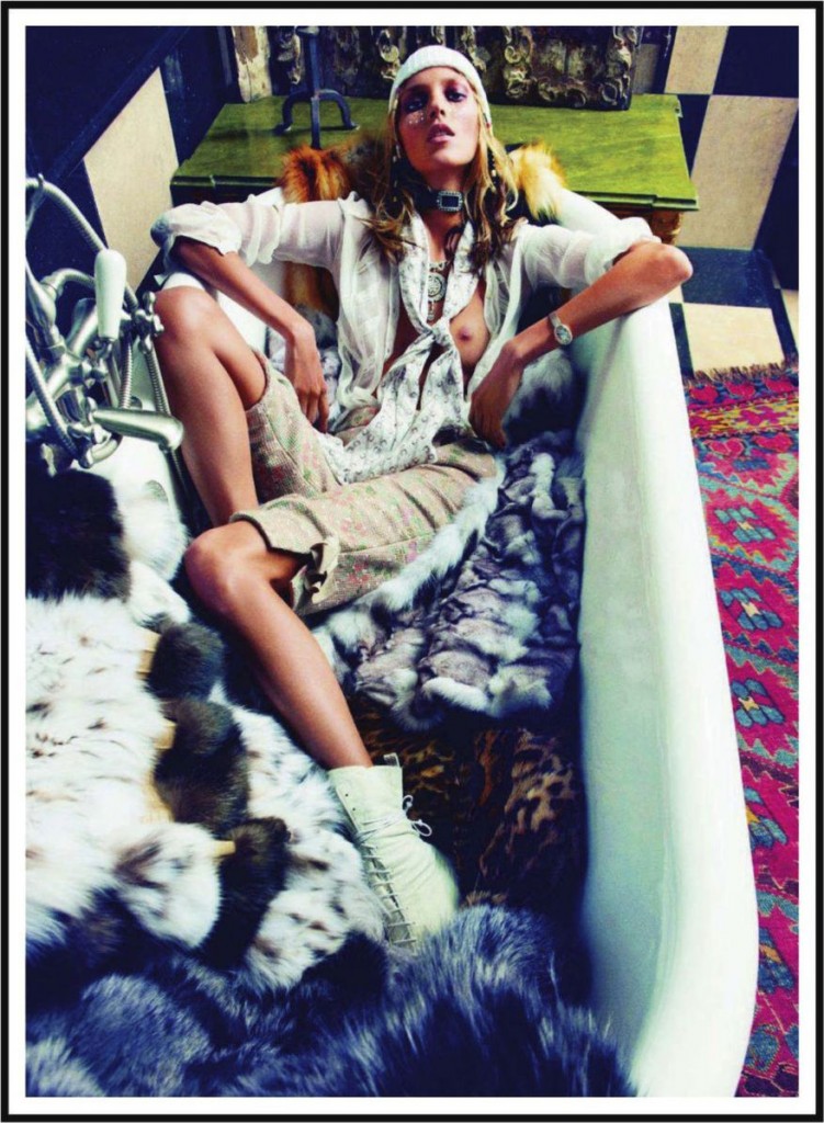 Anja Rubik for Vogue Paris September’11