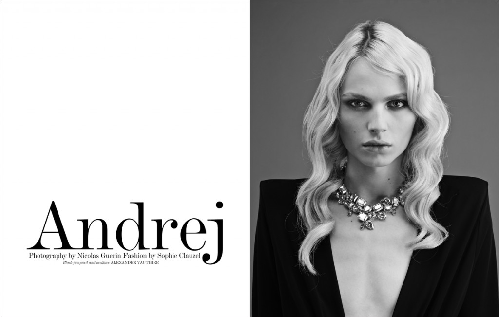 Andrej Pejic | Vestal Magazine July 2012