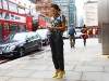 Fashion week style in London