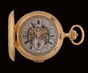 Antique Gold and Platinum Pocket Watches Tick with Precision