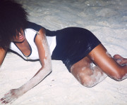 Photographer Börkur Sigthorsson  feels the earth