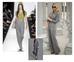 Choose for fall – slouchy grey trousers