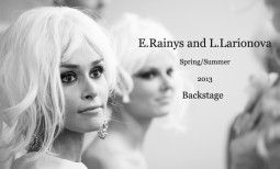 E.Rainys and L.Larionova SS13 | Backstage