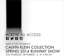 Live on SwO: Calvin Klein women’s SS/14