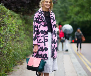 Fashion week style in London