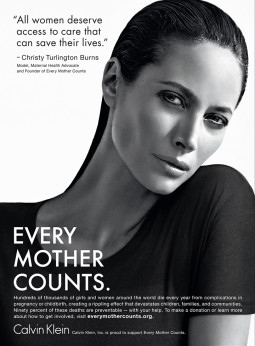 Calvin Klein announces partnership with Every Mother Counts