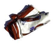 The Aviation-Inspired Silk Scarves