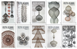 Japanese American Artist Ruth Asawa Honored with Forever Stamps