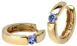 Bliss Hoop Earrings and Blue Breeze Pendant Featuring the Splendour of Kilimanjaro