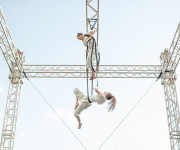 The International Contemporary Circus Festival “Cirkuliacija” has started: stories will be told in the air and on the ground
