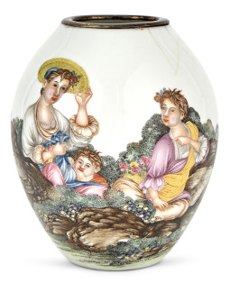 The Sarah Belk Gambrell Falangcai Vase by Doyle Auction House
