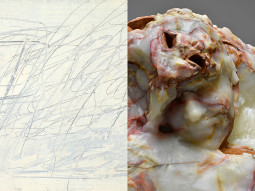 Cy Twombly | Barry X Ball: A History of Painting and Sculpture