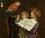Rehs Galleries Acquires Rare Christmas Painting from Arthur John Elsley