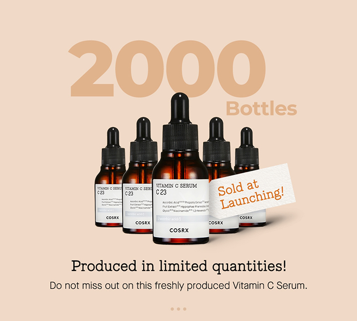 COSRX Vitamin C Serum Sold Out on Day of Launch