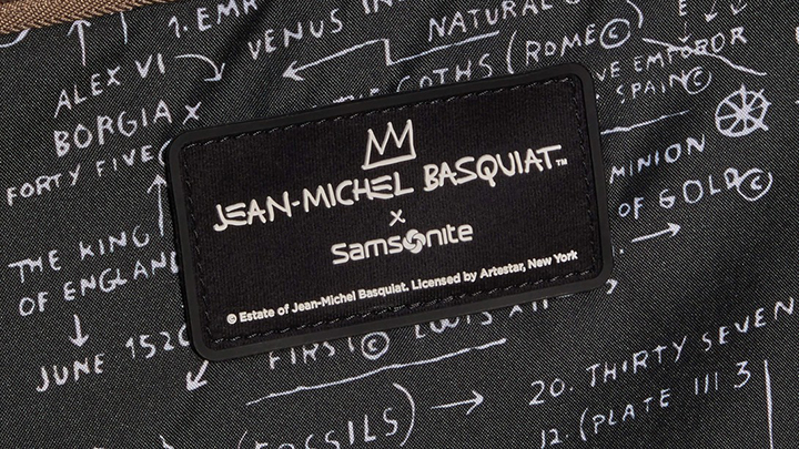 Jean-Michel Basquiat x Samsonite C-Lite Collection