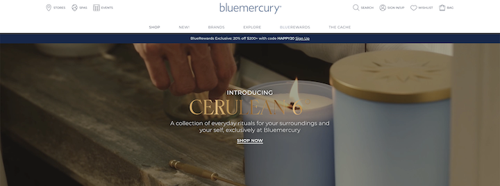 Bluemercury x Cerulean 6°